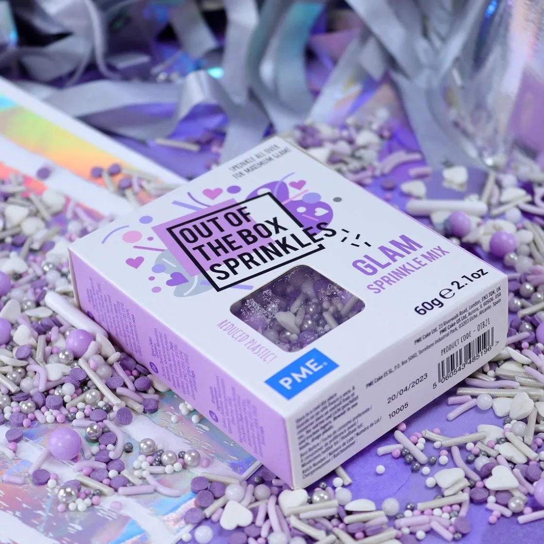 PME Glamour Sprinkle Mix (Out of the Box) 60g* Eetbare Strooisels