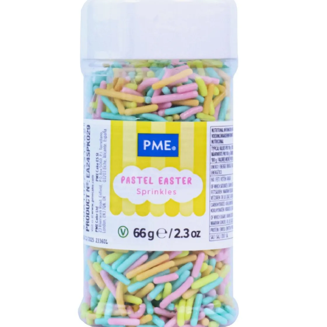 PME Hagelslag Mix Pasen 60g* Eetbare Strooisels