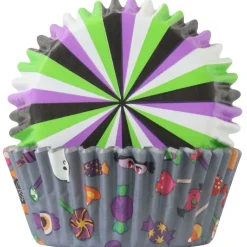 PME Halloween Cupcake Vormpjes Trick or Sweet Ø52mm 60st.* Bakvormen Papier