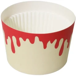 PME Halloween Cupcake Vormpjes Druppelend Bloed Ø45mm 12st*** Bakvormen Papier