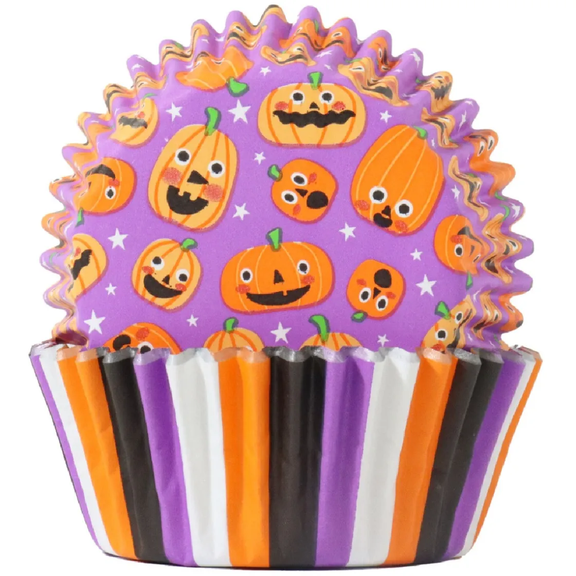 PME Halloween Cupcake Vormpjes Pompoenfeest Ø52mm 60st.* Bakvormen Papier