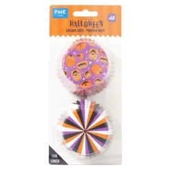 PME Halloween Cupcake Vormpjes Pompoenfeest Ø52mm 60st.* Bakvormen Papier
