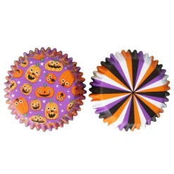 PME Halloween Cupcake Vormpjes Pompoenfeest Ø52mm 60st.* Bakvormen Papier