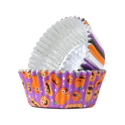 PME Halloween Cupcake Vormpjes Pompoenfeest Ø52mm 60st.* Bakvormen Papier