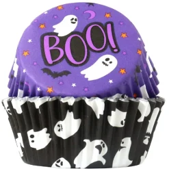 PME Halloween Cupcake Vormpjes Griezelige Geesten Ø52mm 60st* Bakvormen Papier