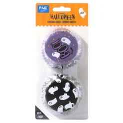 PME Halloween Cupcake Vormpjes Griezelige Geesten Ø52mm 60st* Bakvormen Papier