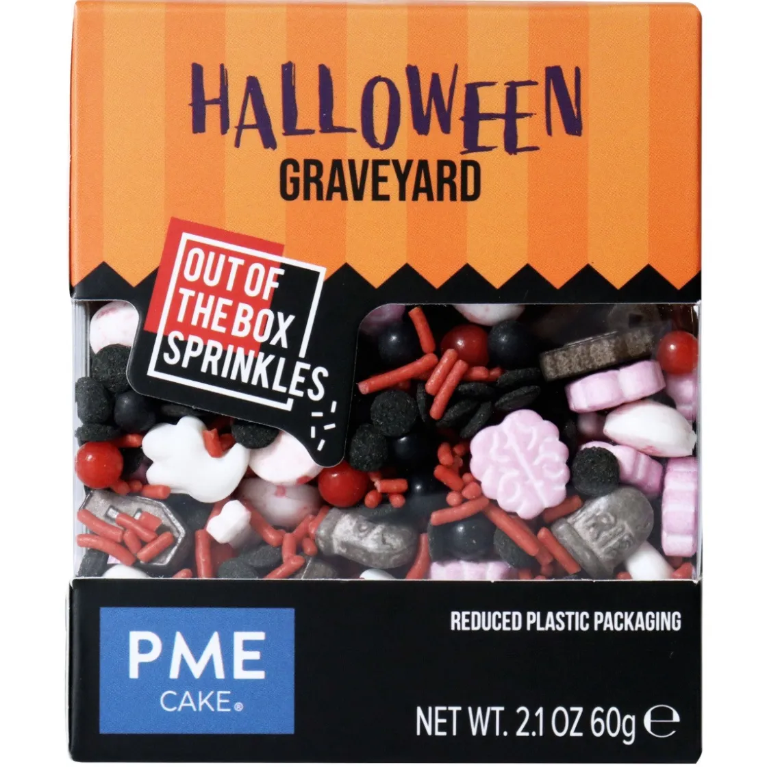 PME Halloween Graveyard Sprinkle Mix (Out of the Box) 60g* Eetbare Strooisels