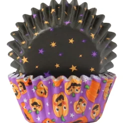 PME Halloween Mini Cupcake Vormpjes Pompoenfeest Ø33mm 60st.* Bakvormen Papier