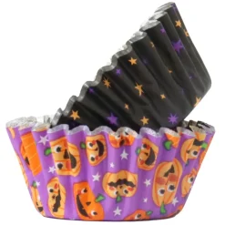 PME Halloween Mini Cupcake Vormpjes Pompoenfeest Ø33mm 60st.* Bakvormen Papier
