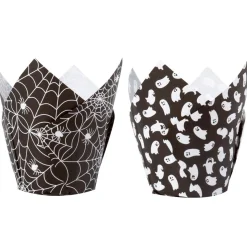 PME Halloween Muffin Cups Griezelige Nacht 24st.* Bakvormen Papier
