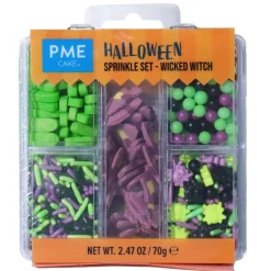 PME Halloween Sprinkle Set Gemene Heks 74g* Eetbare Strooisels