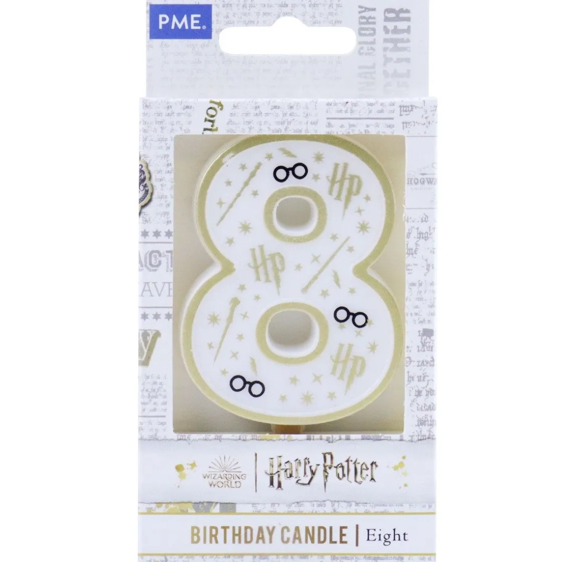 PME Harry Potter Cijferkaars #8* Kaarsjes En Vuurwerk