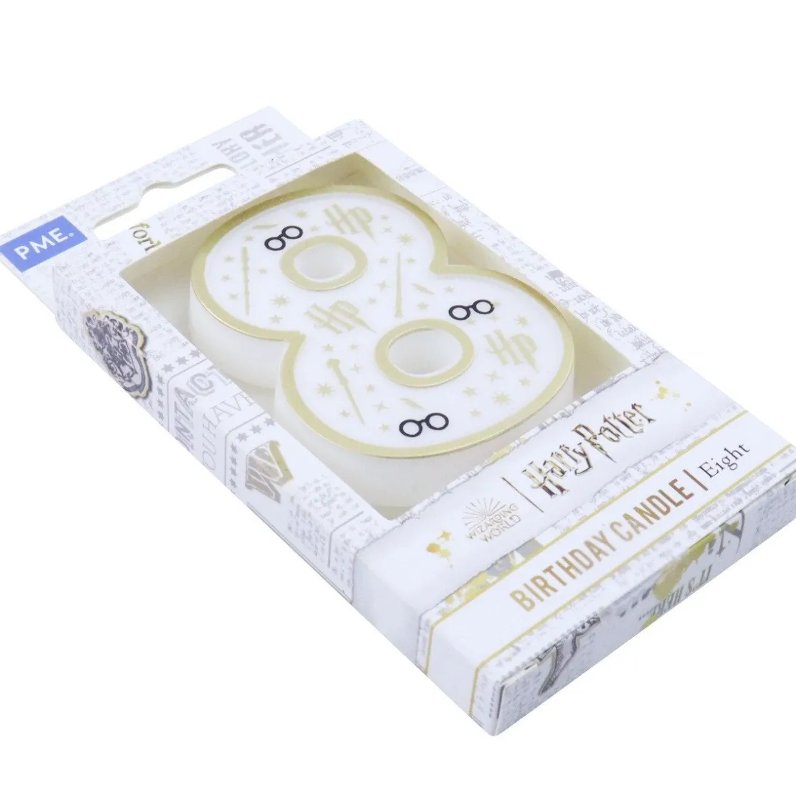 PME Harry Potter Cijferkaars #8* Kaarsjes En Vuurwerk