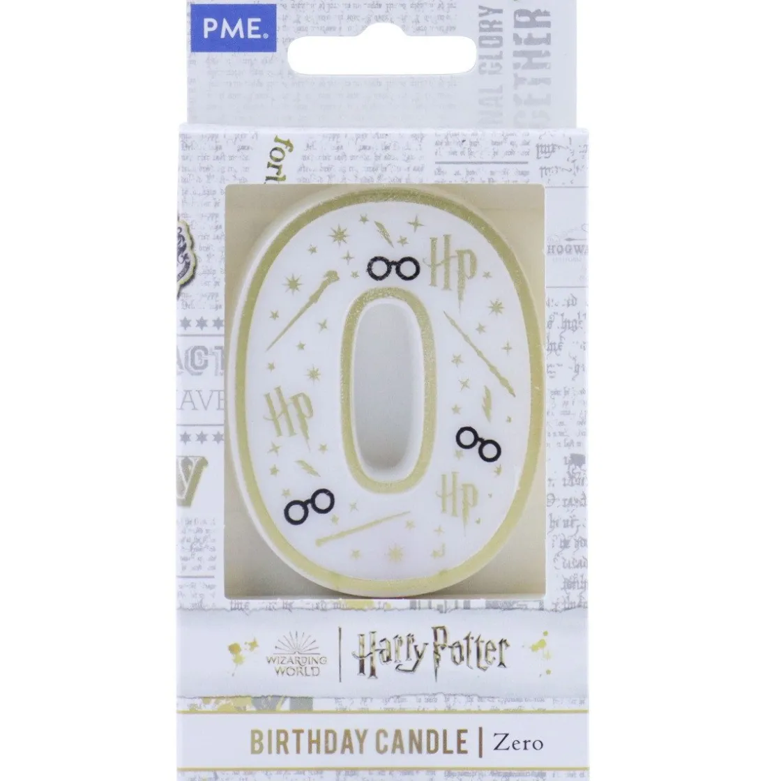 PME Harry Potter Cijferkaars #0* Kaarsjes En Vuurwerk