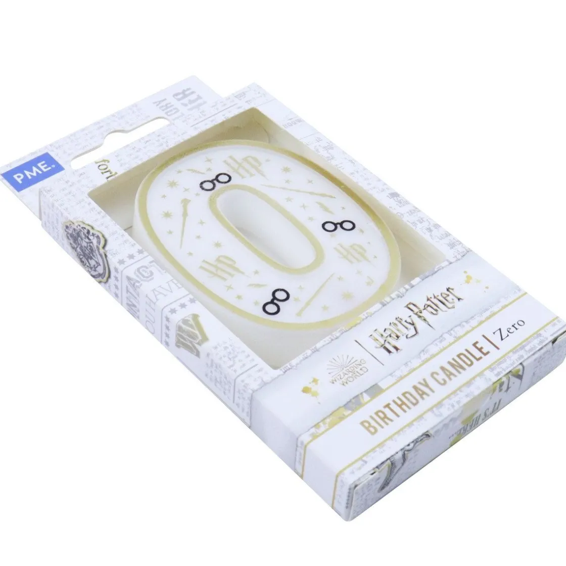 PME Harry Potter Cijferkaars #0* Kaarsjes En Vuurwerk