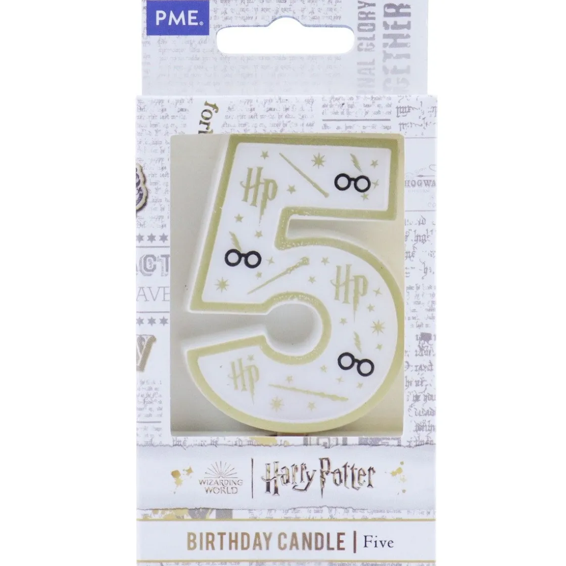 PME Harry Potter Cijferkaars #5*** Kaarsjes En Vuurwerk