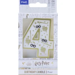 PME Harry Potter Cijferkaars #4*** Kaarsjes En Vuurwerk