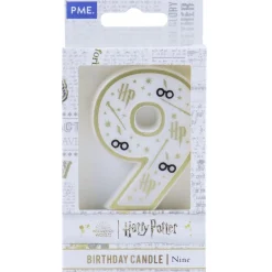 PME Harry Potter Cijferkaars #9* Kaarsjes En Vuurwerk