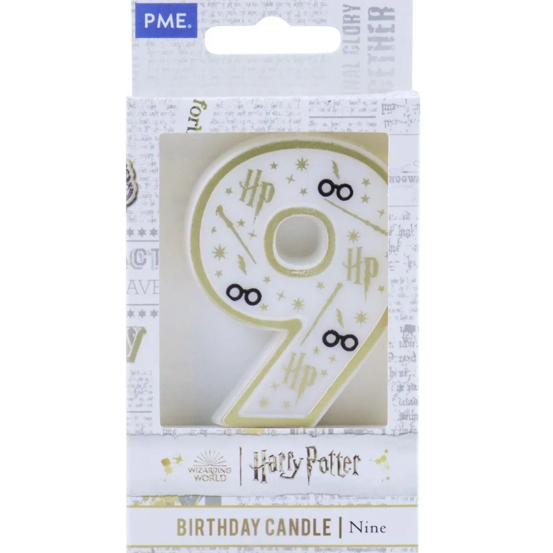 PME Harry Potter Cijferkaars #9* Kaarsjes En Vuurwerk
