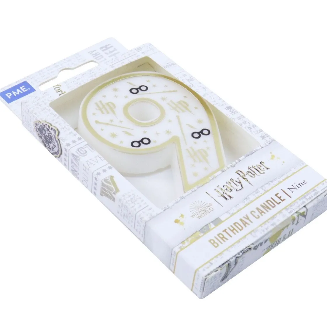 PME Harry Potter Cijferkaars #9* Kaarsjes En Vuurwerk