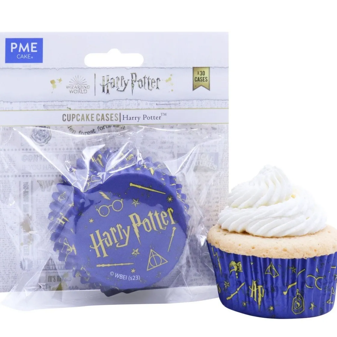 PME Harry Potter Cupcake Vormpjes Ø52mm 30st.* Bakvormen Papier