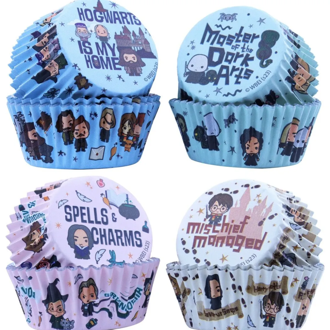 PME Harry Potter Cupcake Vormpjes Ø52mm 60st.* Bakvormen Papier