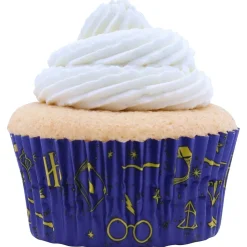 PME Harry Potter Cupcake Vormpjes Folie Goud Ø52mm 30st.* Bakvormen Papier