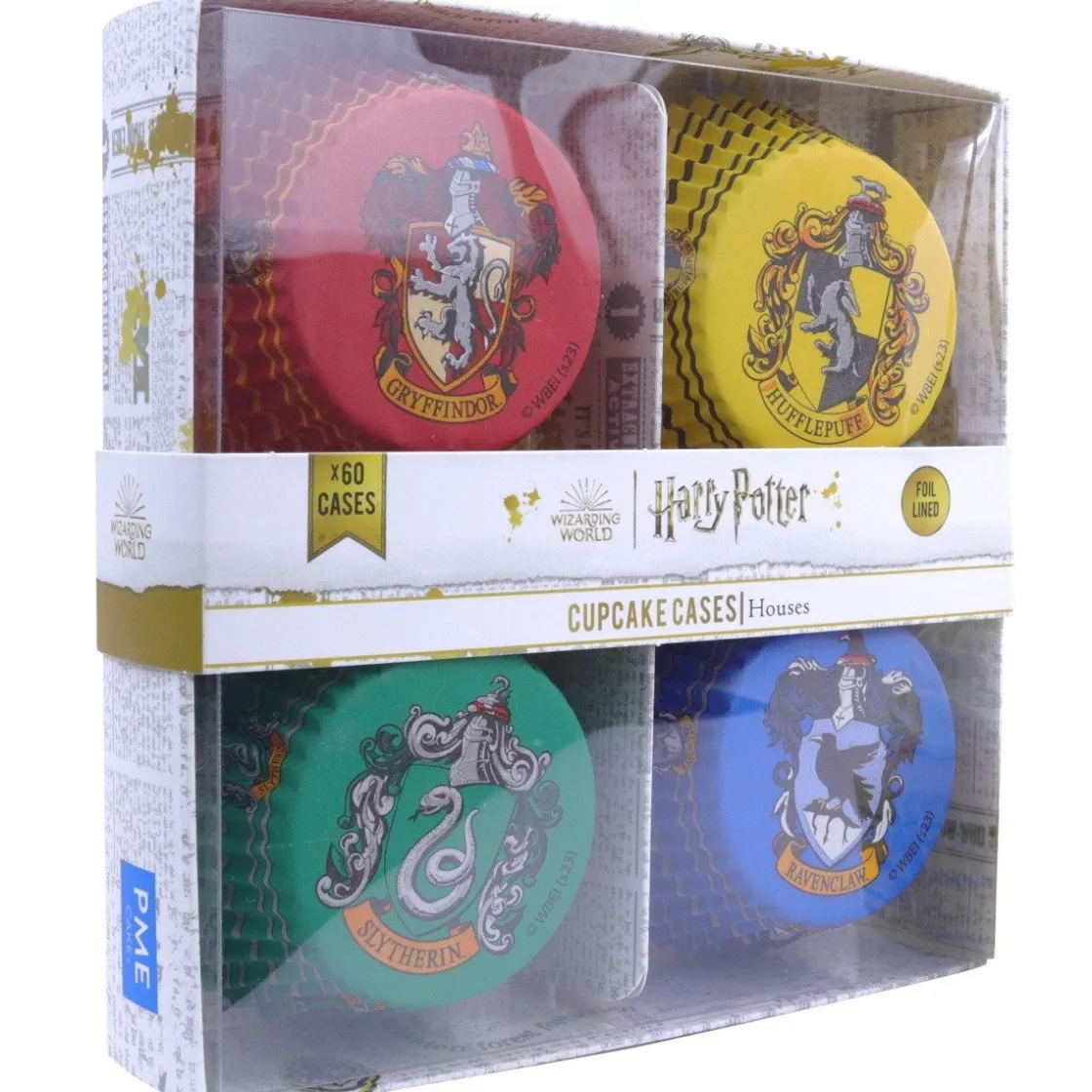 PME Harry Potter Huizen Cupcake Vormpjes Ø52mm 60st.* Bakvormen Papier