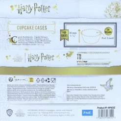 PME Harry Potter Huizen Cupcake Vormpjes Ø52mm 60st.* Bakvormen Papier