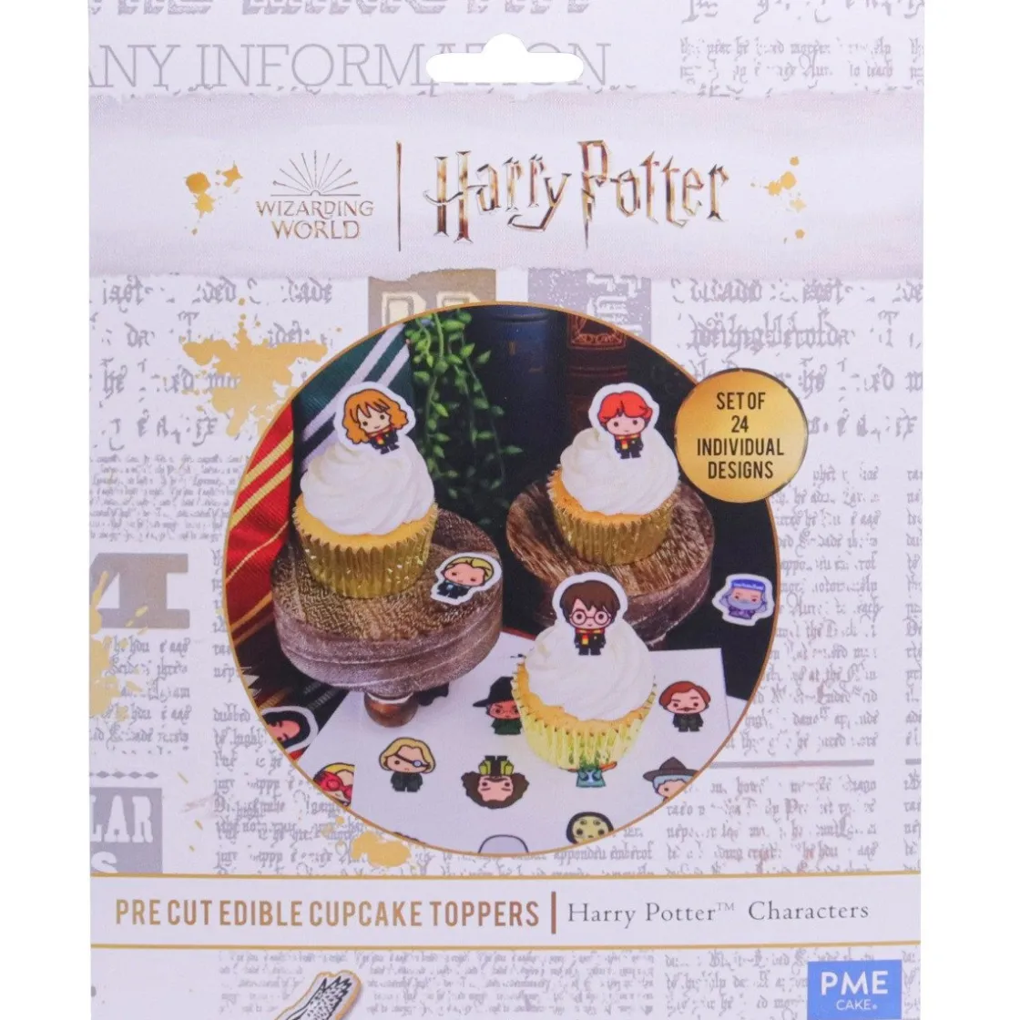 PME Harry Potter Karakters Suikerdecoratie 24st.* Figuur Decoraties