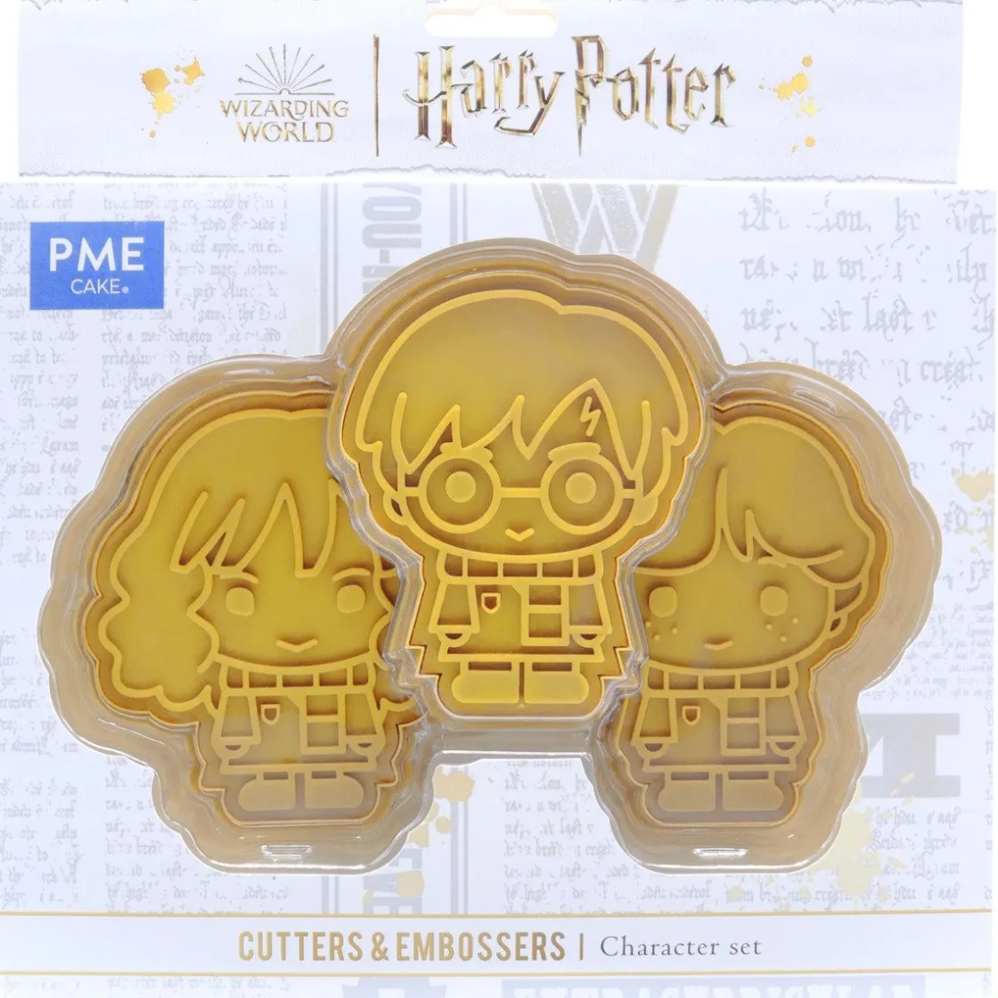PME Harry Potter Karakters Uitstekers en Stempels Set/6* Figuur Stekers