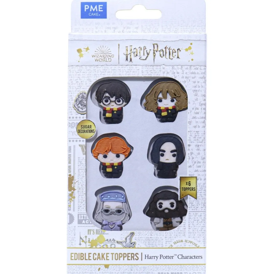 PME Harry Potter Karakters Suikerdecoratie 6st.* Figuur Decoraties