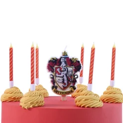 PME Harry Potter Taartkaarsjes Griffoendor Set/7* Kaarsjes En Vuurwerk