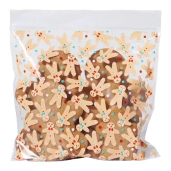 PME Hersluitbare Traktatiezakjes Gingerbread 20st* Zakken