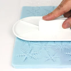 PME Impression Mat Snowflake Design* Reliëfmatten