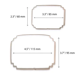 PME Koekjes Uitsteker Plaque Style 7 Set/2* Figuur Stekers