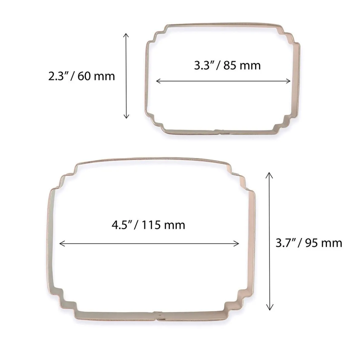 PME Koekjes Uitsteker Plaque Style 7 Set/2* Figuur Stekers