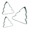 PME Koekjes Uitstekers Kerstbomen Set/3* Figuur Stekers