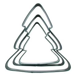 PME Koekjes Uitstekers Kerstbomen Set/3* Figuur Stekers