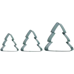 PME Koekjes Uitstekers Kerstbomen Set/3* Figuur Stekers