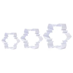 PME Koekjes Uitstekers Sneeuwvlokken Set/3* Figuur Stekers