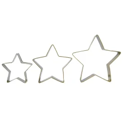PME Koekjes Uitstekers Sterren Set/3* Figuur Stekers