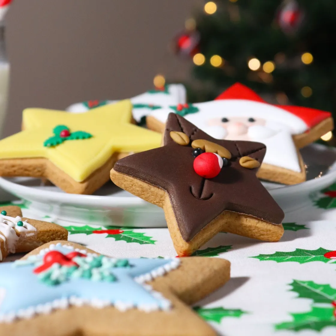 PME Koekjes Uitstekers Sterren Set/3* Figuur Stekers