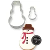 PME Koekjes uitstekerset Sneeuwpop set/2* Figuur Stekers