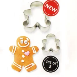 PME Koekjes uitstekerset Gingerbread poppetje set/2* Figuur Stekers