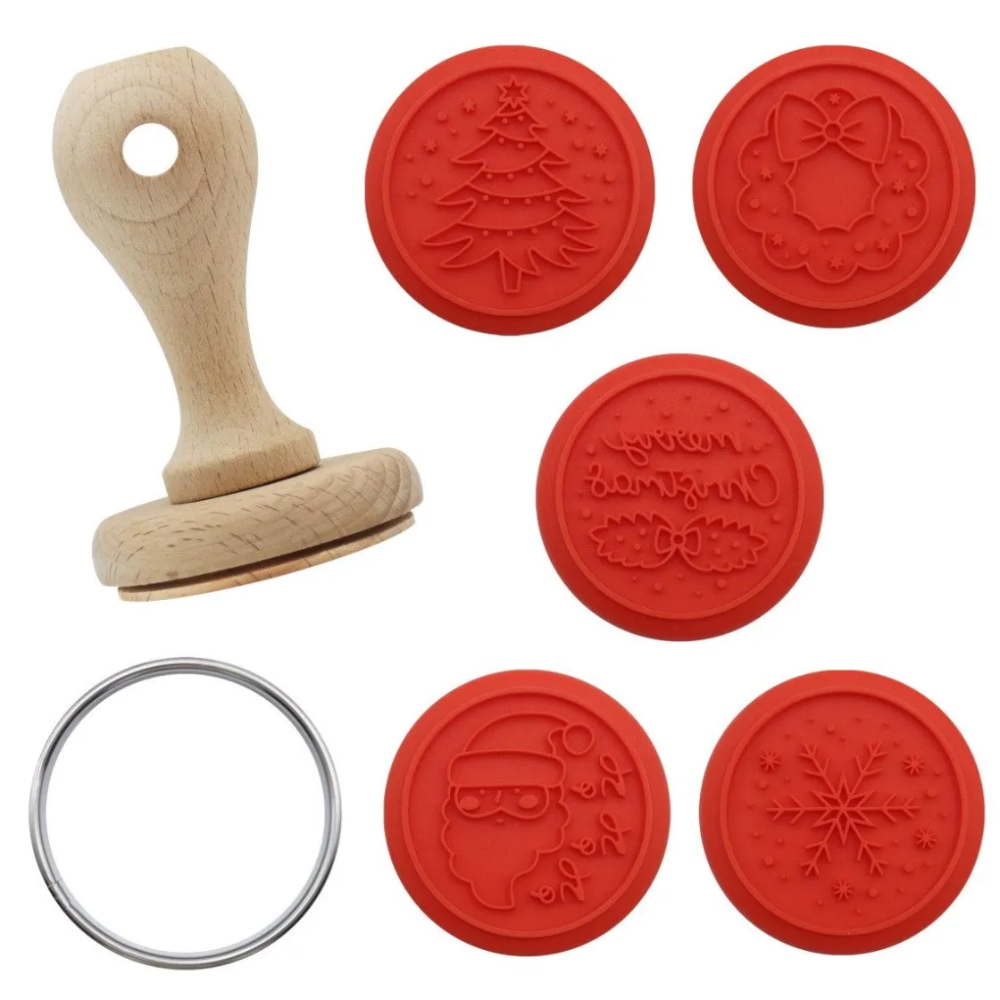 PME Koekjesstempel Kerst Set/5* Figuur Stekers