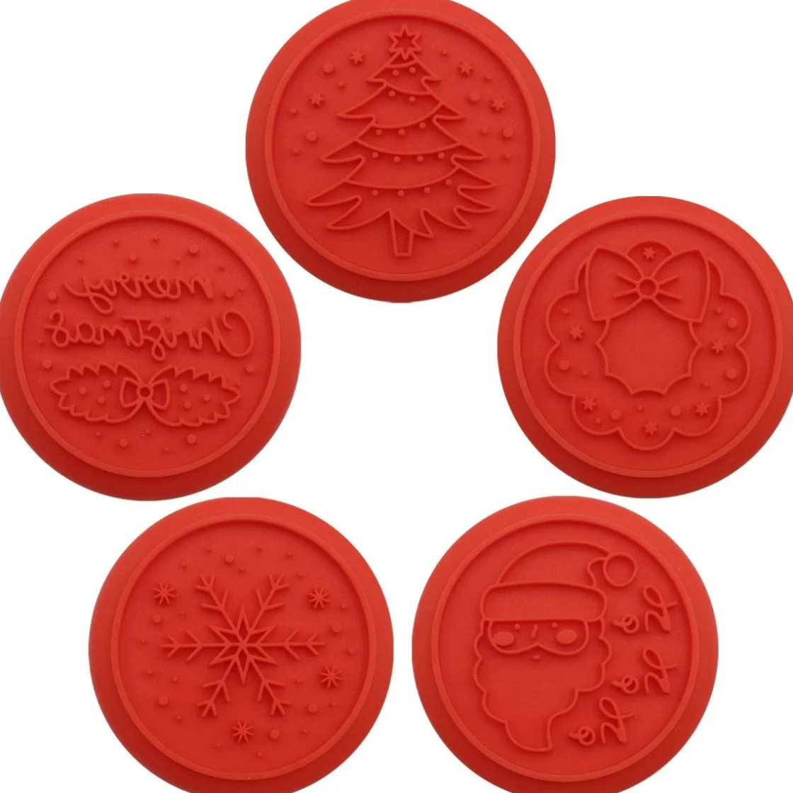 PME Koekjesstempel Kerst Set/5* Figuur Stekers