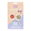 PME Lollipop zakjes met zilveren strikjes 15x9,5cm 25st.* Zakken