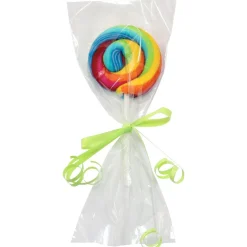 PME Lollipop zakjes met zilveren strikjes 15x9,5cm 25st.* Zakken
