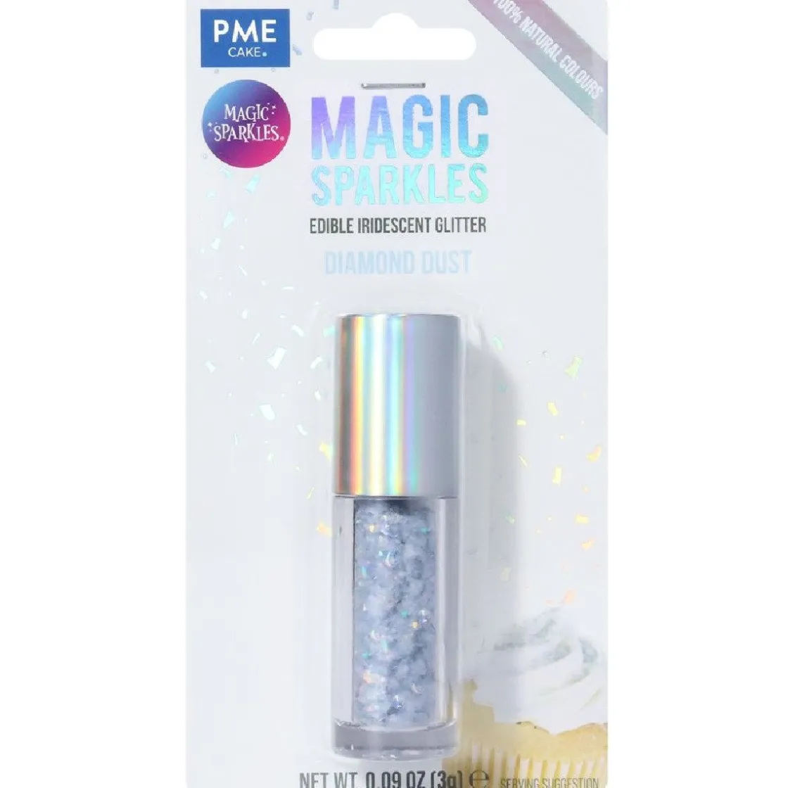 PME Magic Sparkles Diamond Dust 3g* Eetbare Strooisels